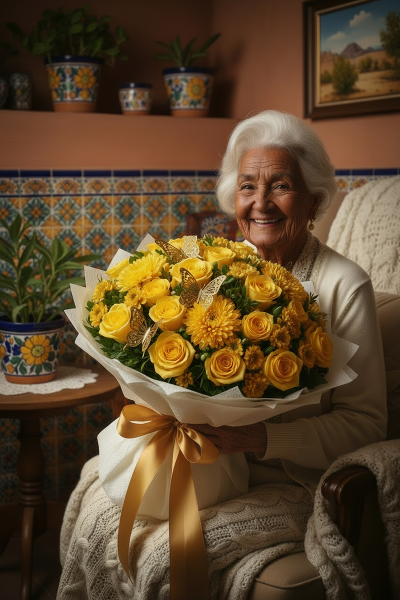 Flores para los Abuelit@s